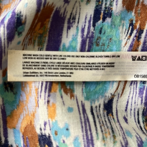 BY ANTHROPOLOGIE BEADED MINI DRESS SIZE L COLOR BLUE NWT - Picture 10 of 12